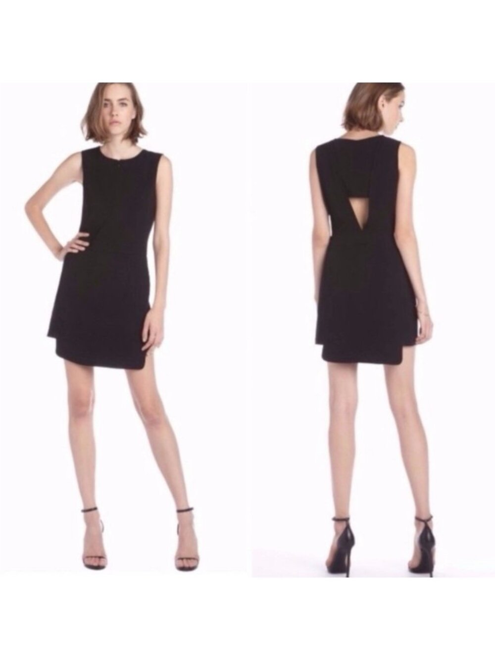 A.L.C. Ford Sleeveless Mini Dress 4 Black